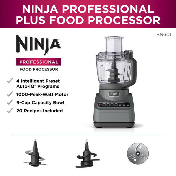 Ninja 9Cup Professional Plus Food Processor & Reviews Wayfair